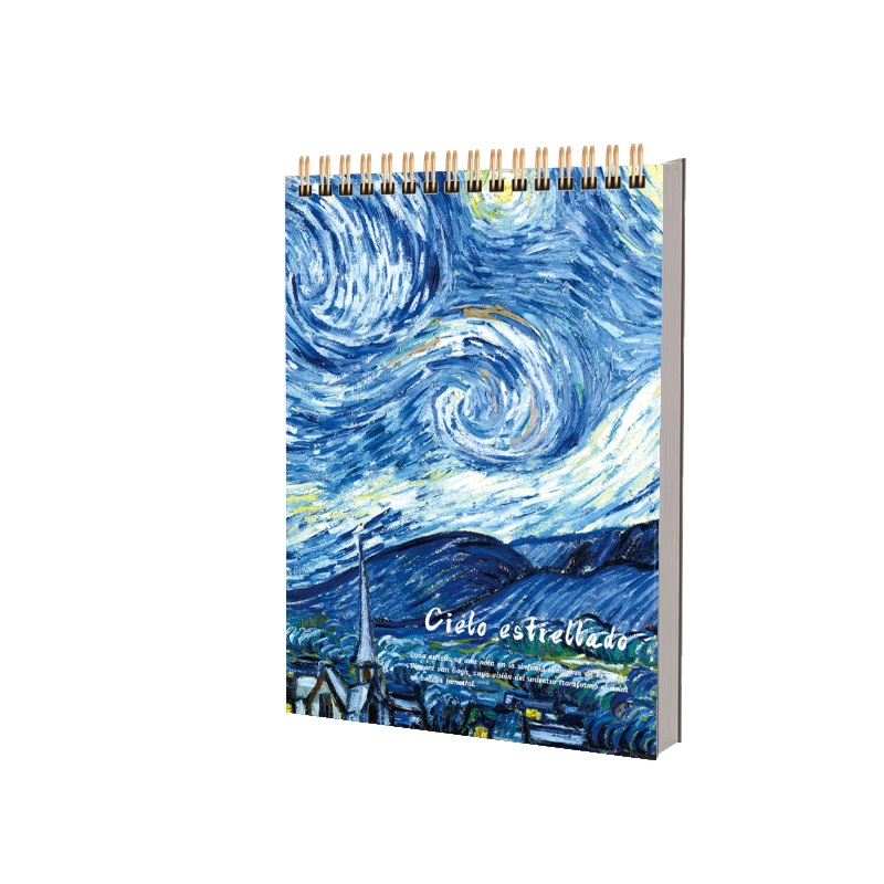 Monet Painting Cover Sketchbook